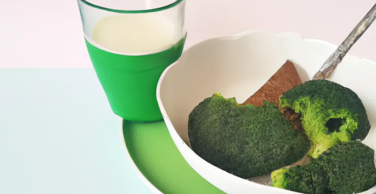 Desayuno con Brócoli y Yogurt