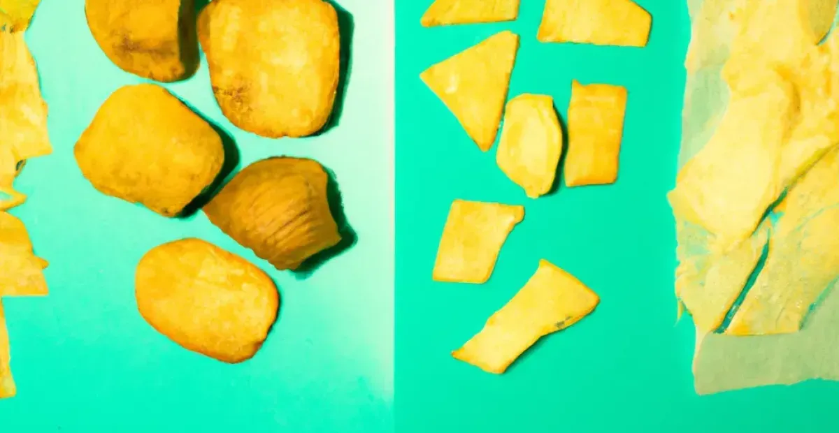 Snacks de Queso y Patatas